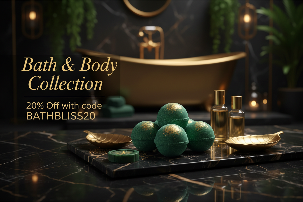 Bath & Body Promotional Banner 1